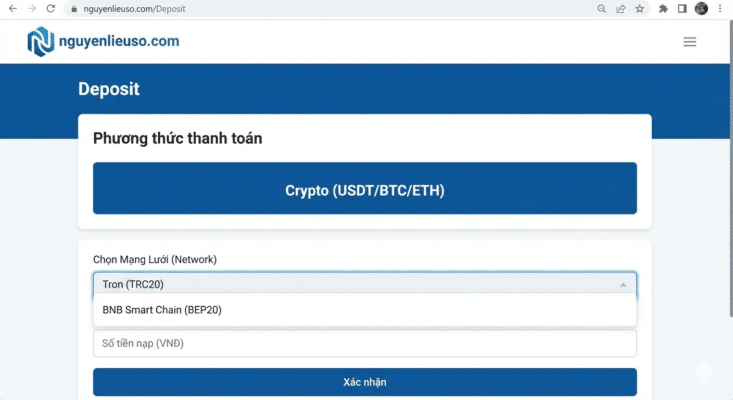 NAP_TIEN_USDT_NGUYENLIEUSO